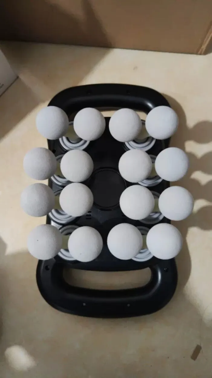 Muscle Relaxation Massager Multi-head Massage Gun Deep Tissue Body Fitness Muscle Electric Relax Massager For Back Shoulders Legs Foot 16 Heads